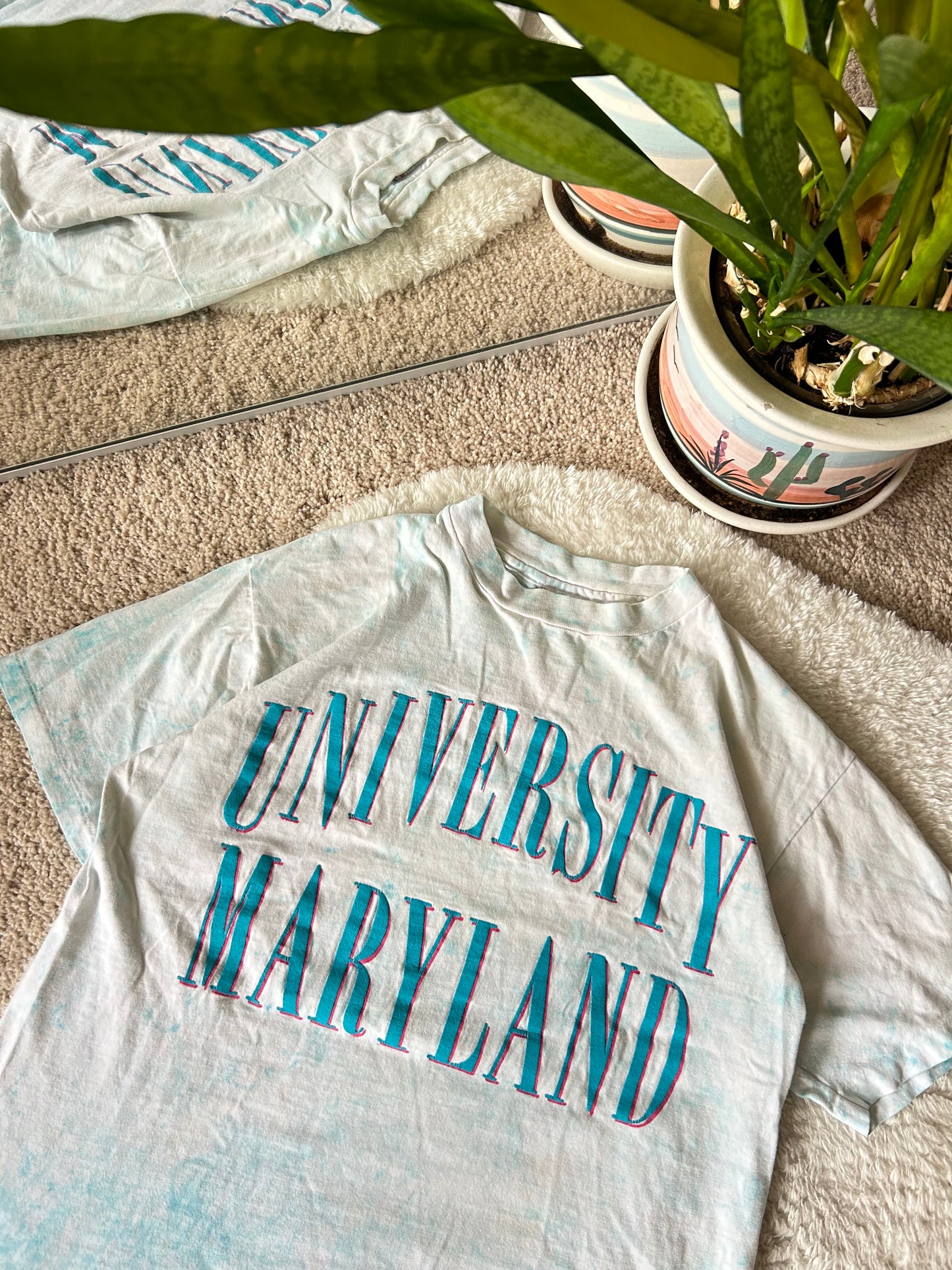 80s UMD Tie Dye tee