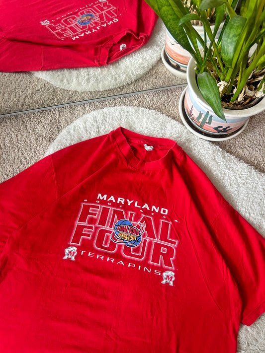 Vintage UMD Basketball Final Four tee