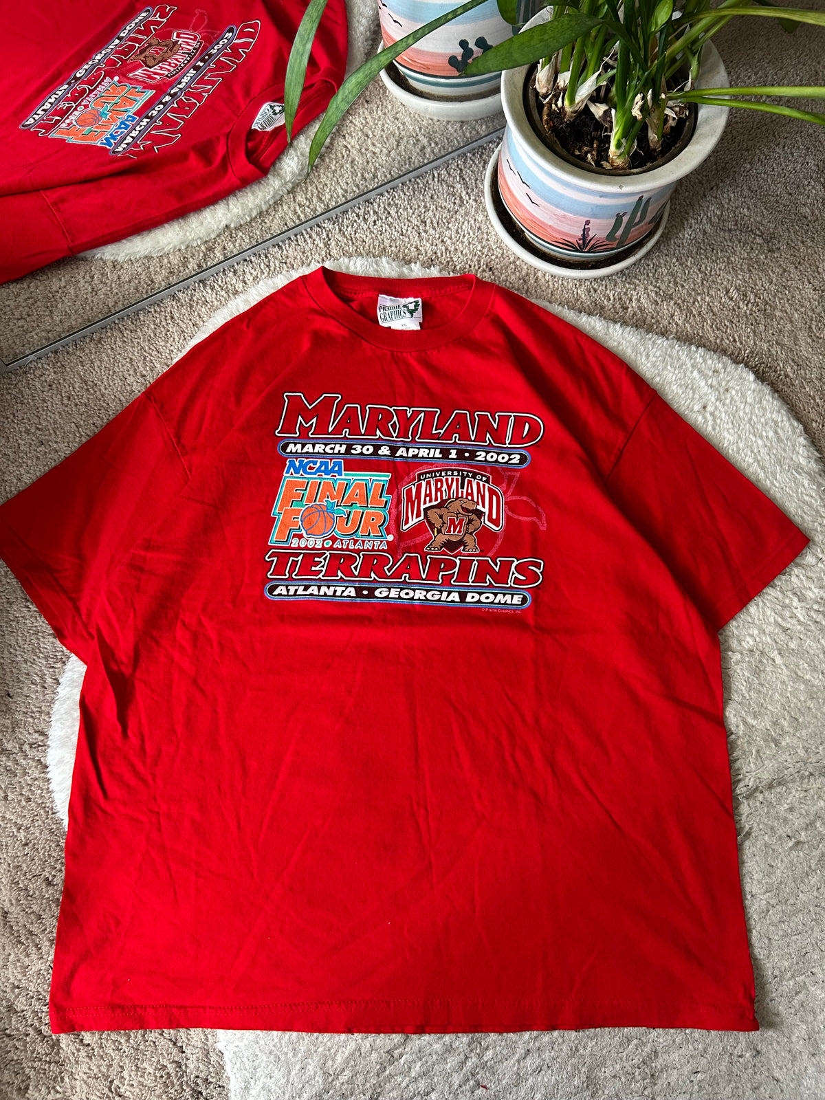 2002 UMD Basketball Final 4 tee