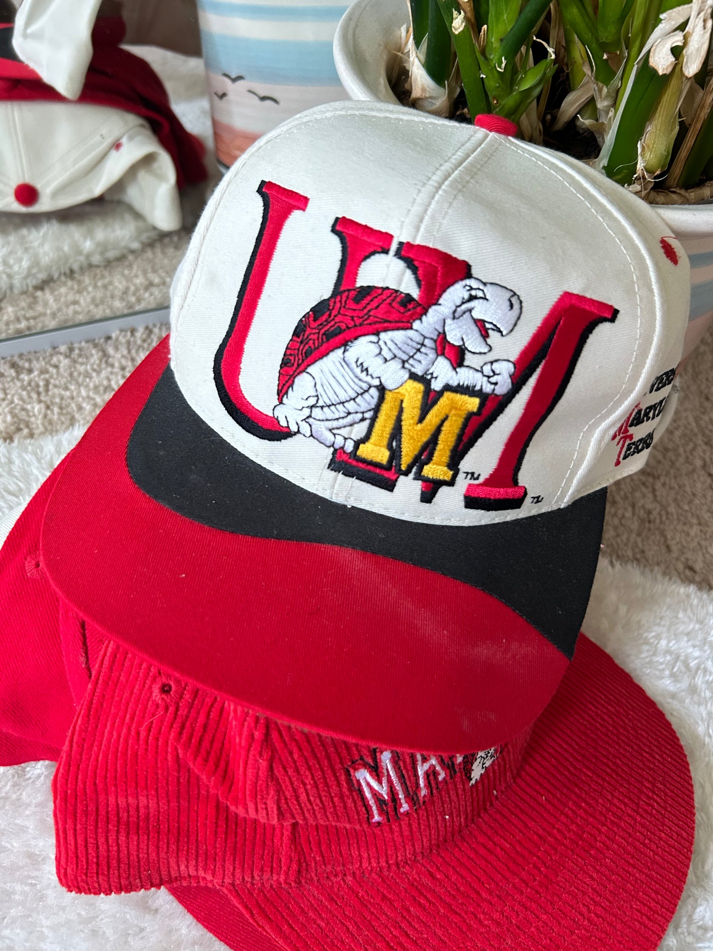 90s Beige UMD Terp Snapback