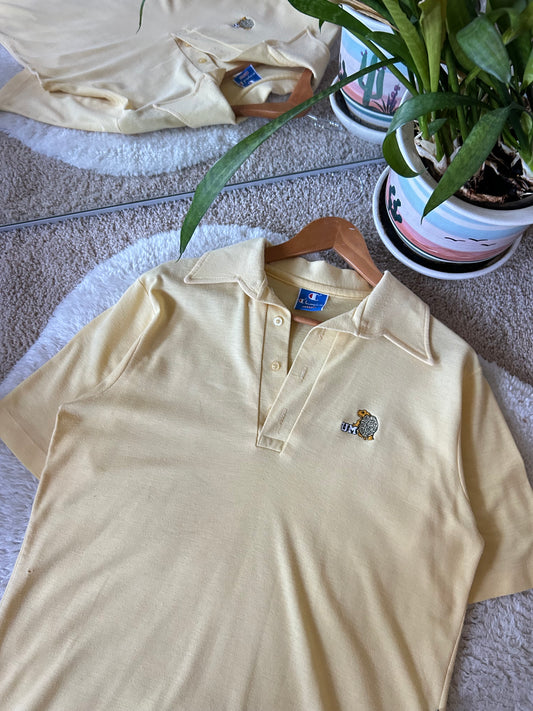 80s UMD Champion polo tee