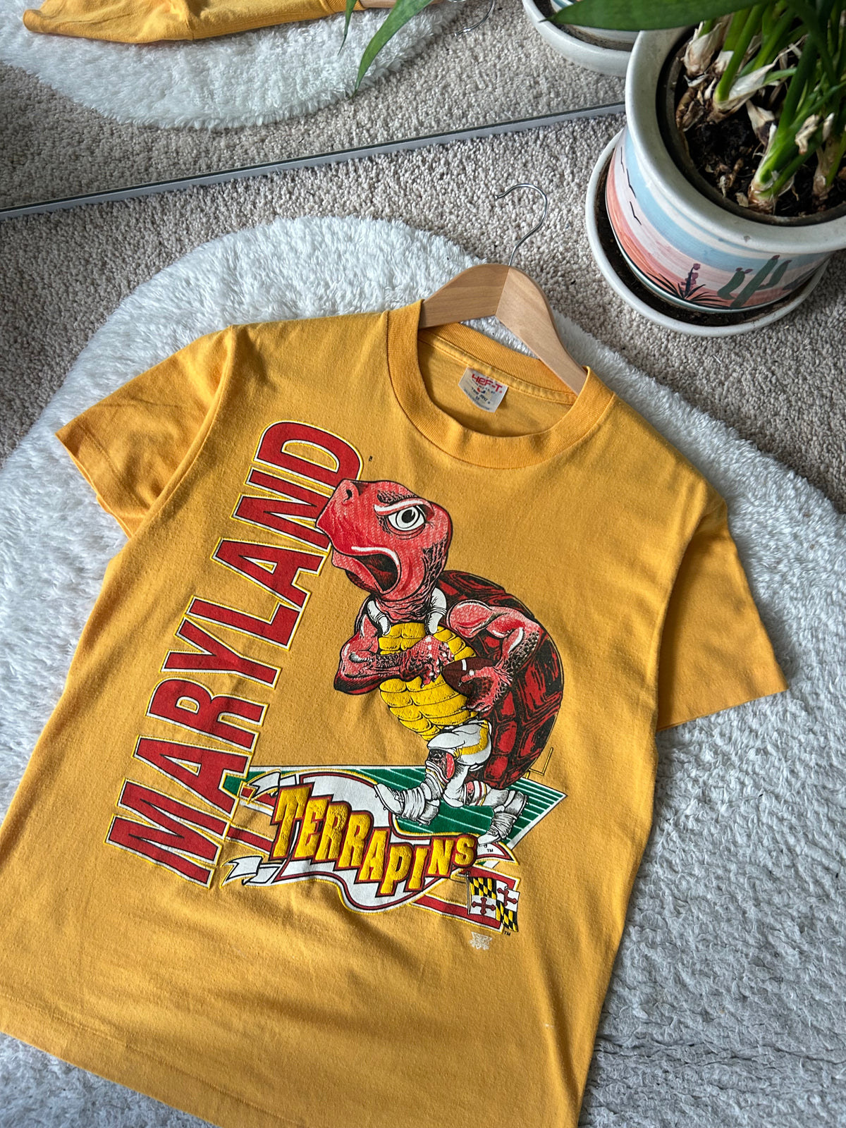 90s UMD Terp Football tee