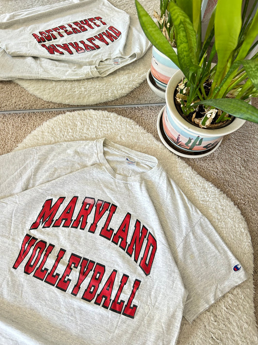 90s UMD Volleyball Champion tee
