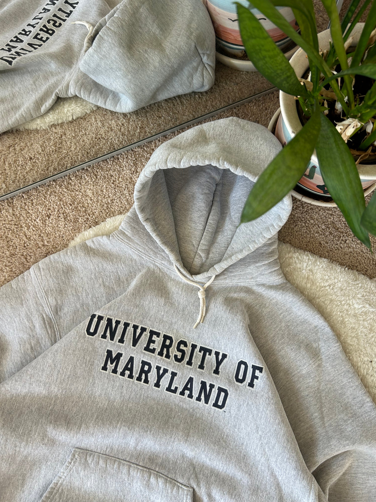 90s UMD Spellout Hoodie