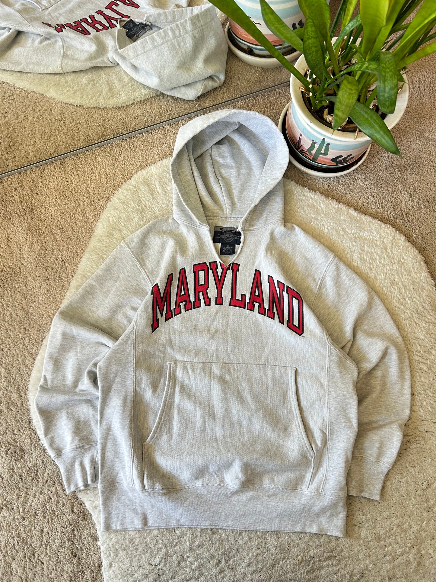 Vintage UMD Champion Reverse Weave Hoodie