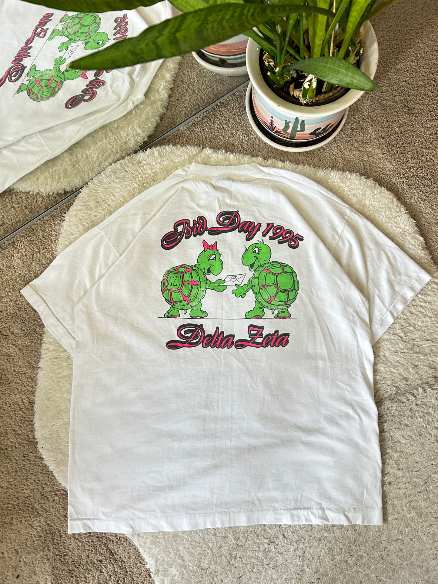 1995 UMD Delta Zeta Sorority Bid Day tee