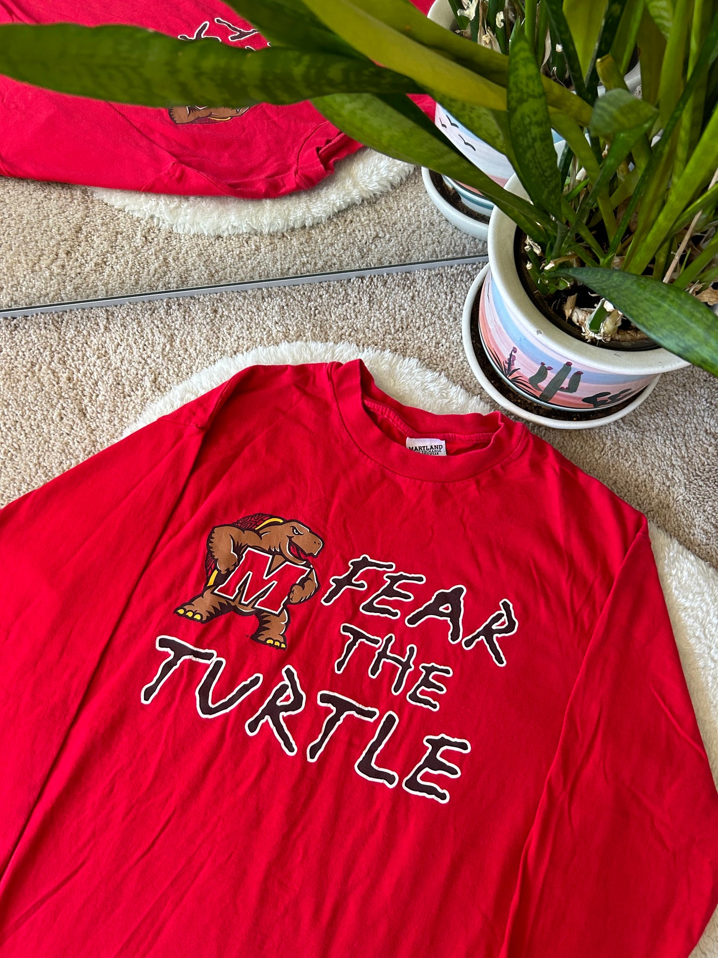 Vintage UMD Fear the Turtle Longsleeve