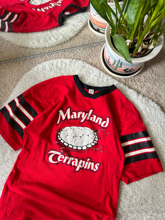 80s UMD Bike Turtle tee