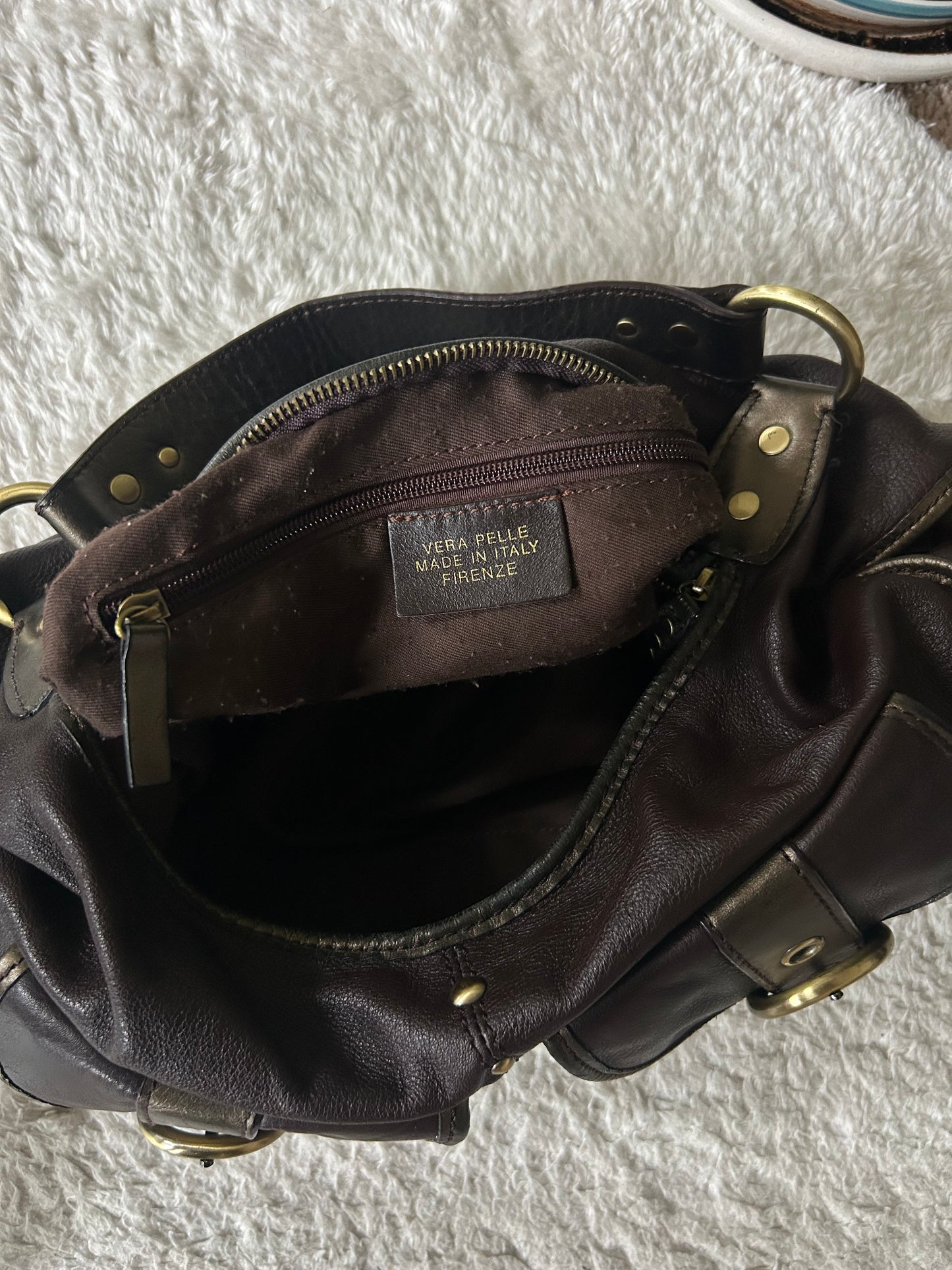 Vintage Vera Pelle Shoulder Bag