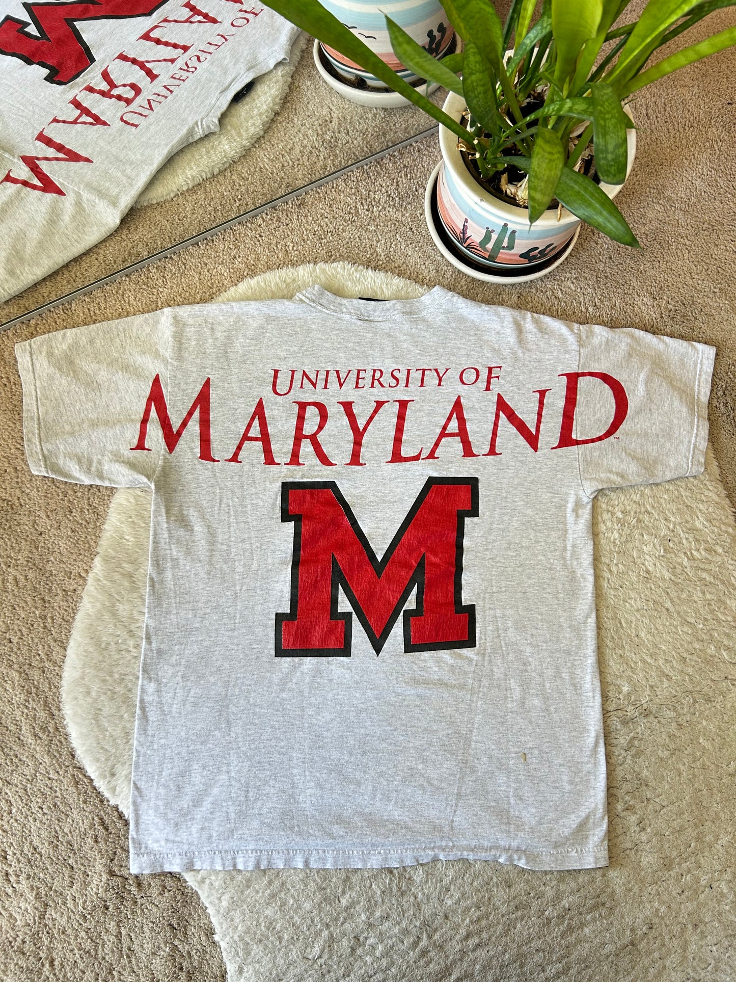 90s UMD Jansport Spellout tee