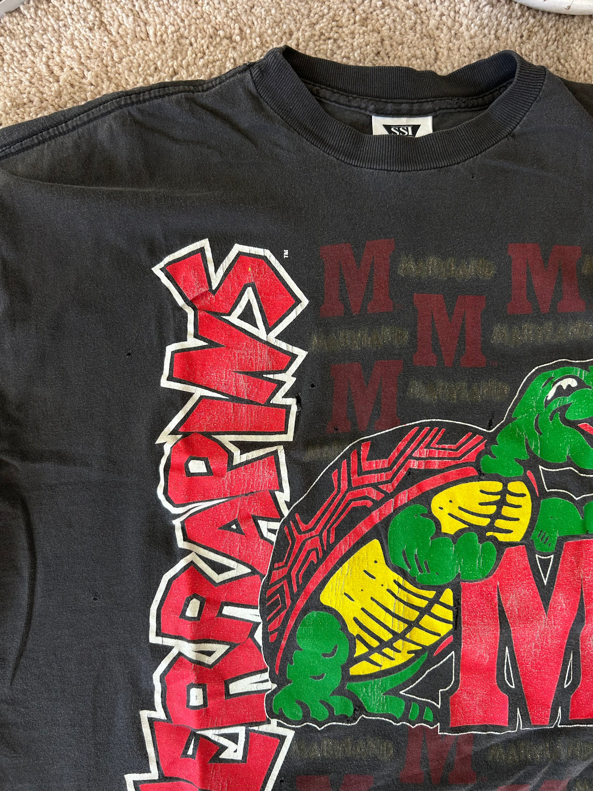 1993 UMD Turtle tee
