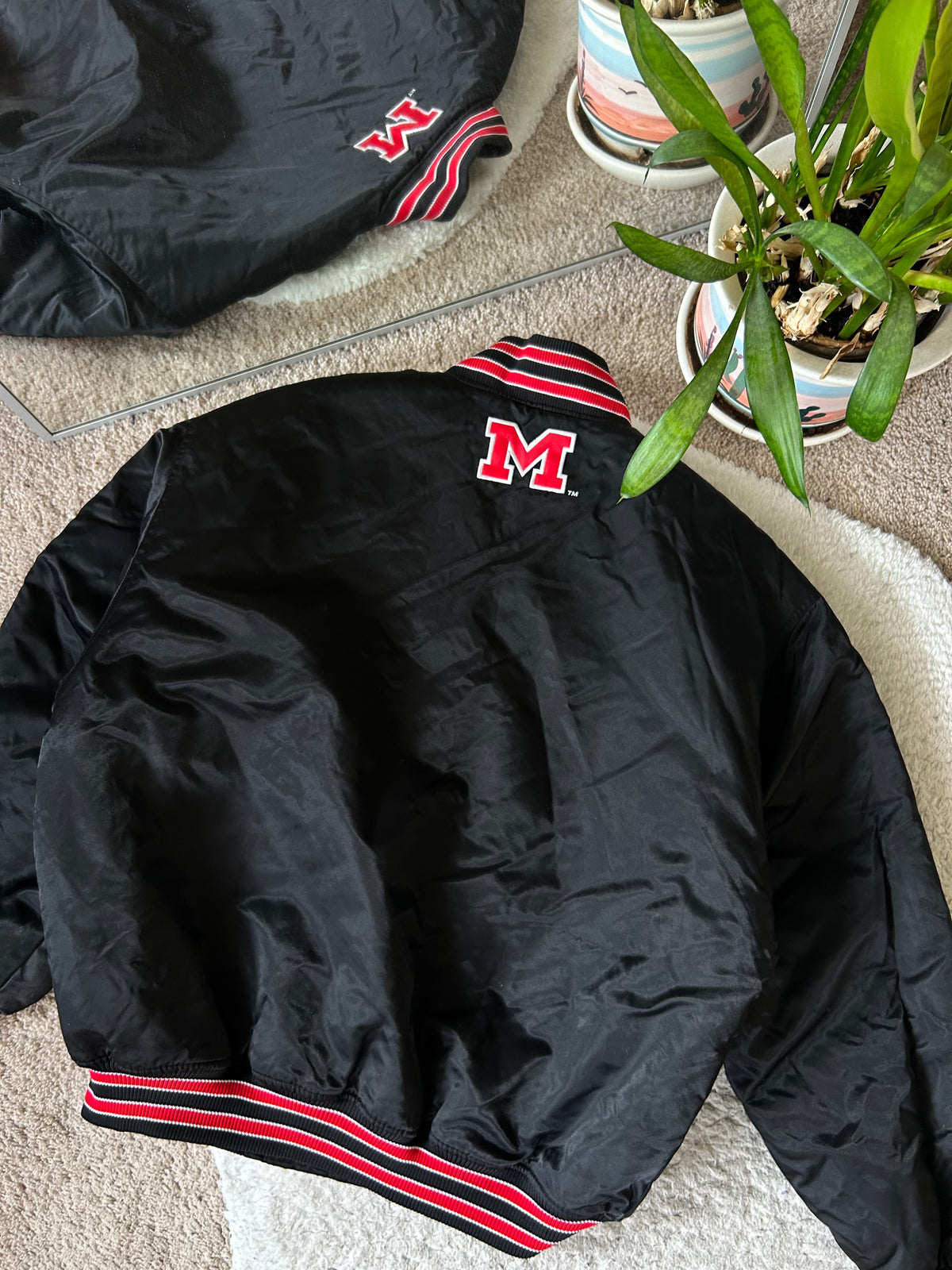 Vintage UMD Satin Jacket