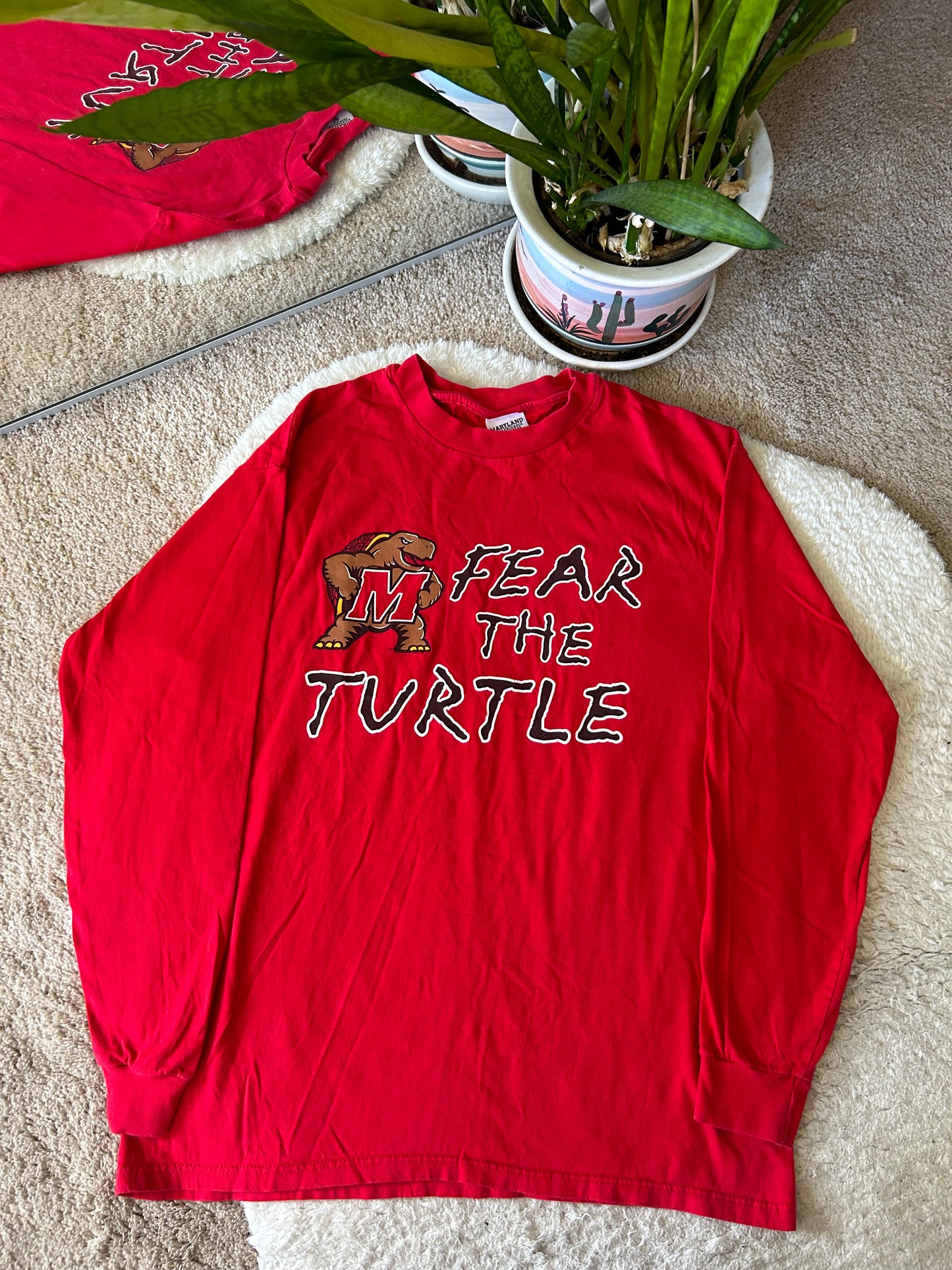 Vintage UMD Fear the Turtle Longsleeve