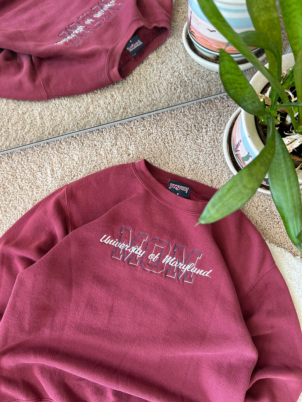 90s Jansport UMD “Mom” Sweater