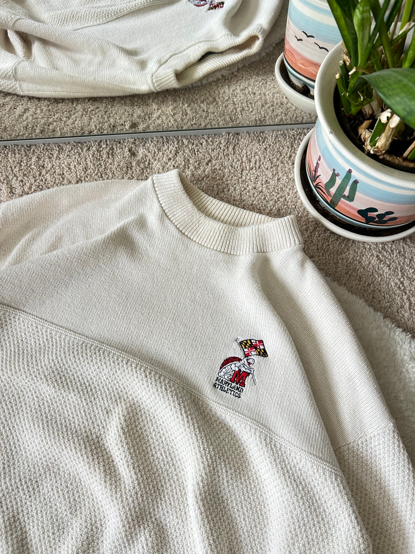 80s Nutmeg UMD Knit Sweater