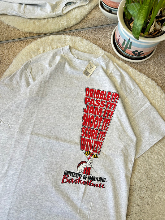 1994 UMD Basketball LIVE IT! tee