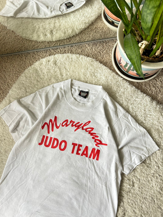 80s UMD Judo Team tee