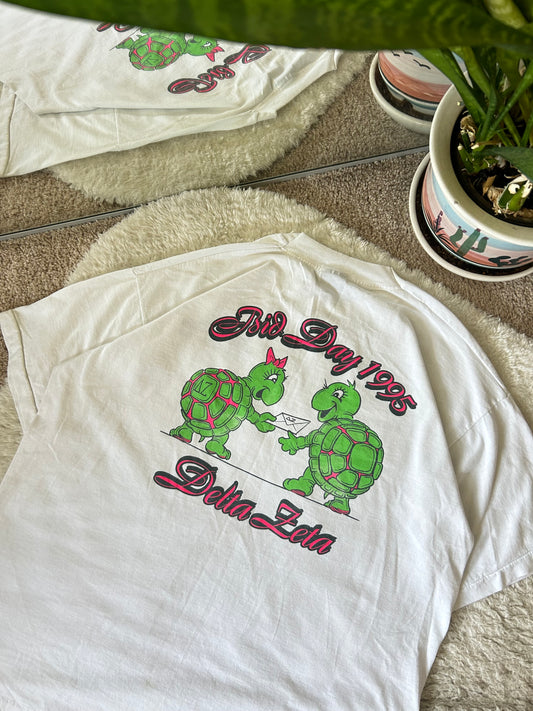 1995 UMD Delta Zeta Sorority Bid Day tee