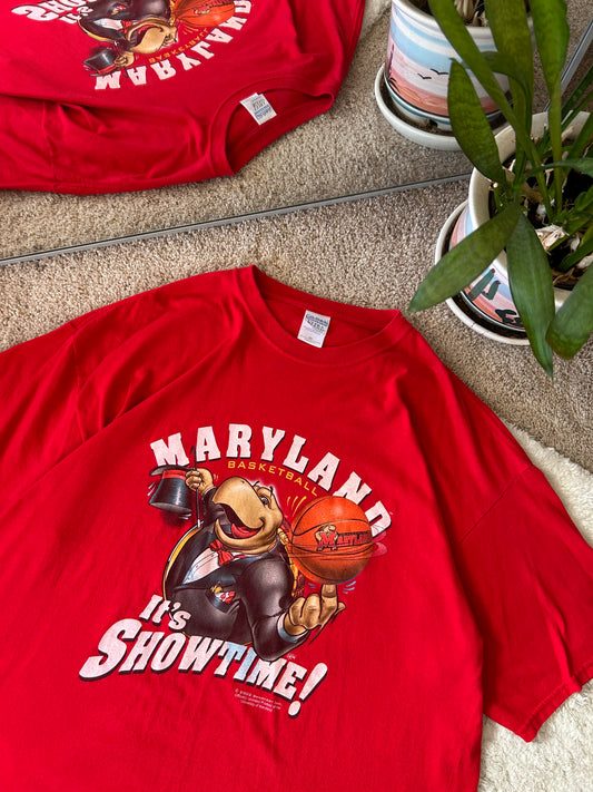 2002 UMD Showtime Basketball tee