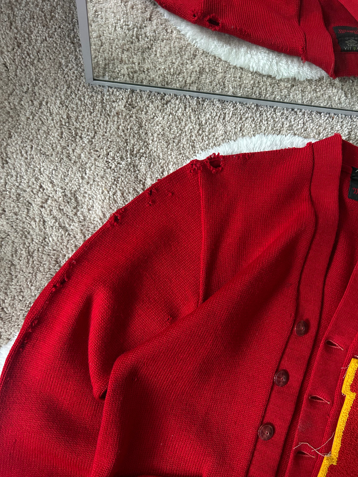 1930s/40s UMD Football Cardigan
