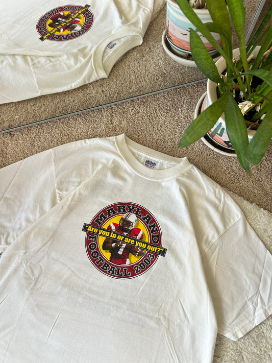 2003 UMD Football tee