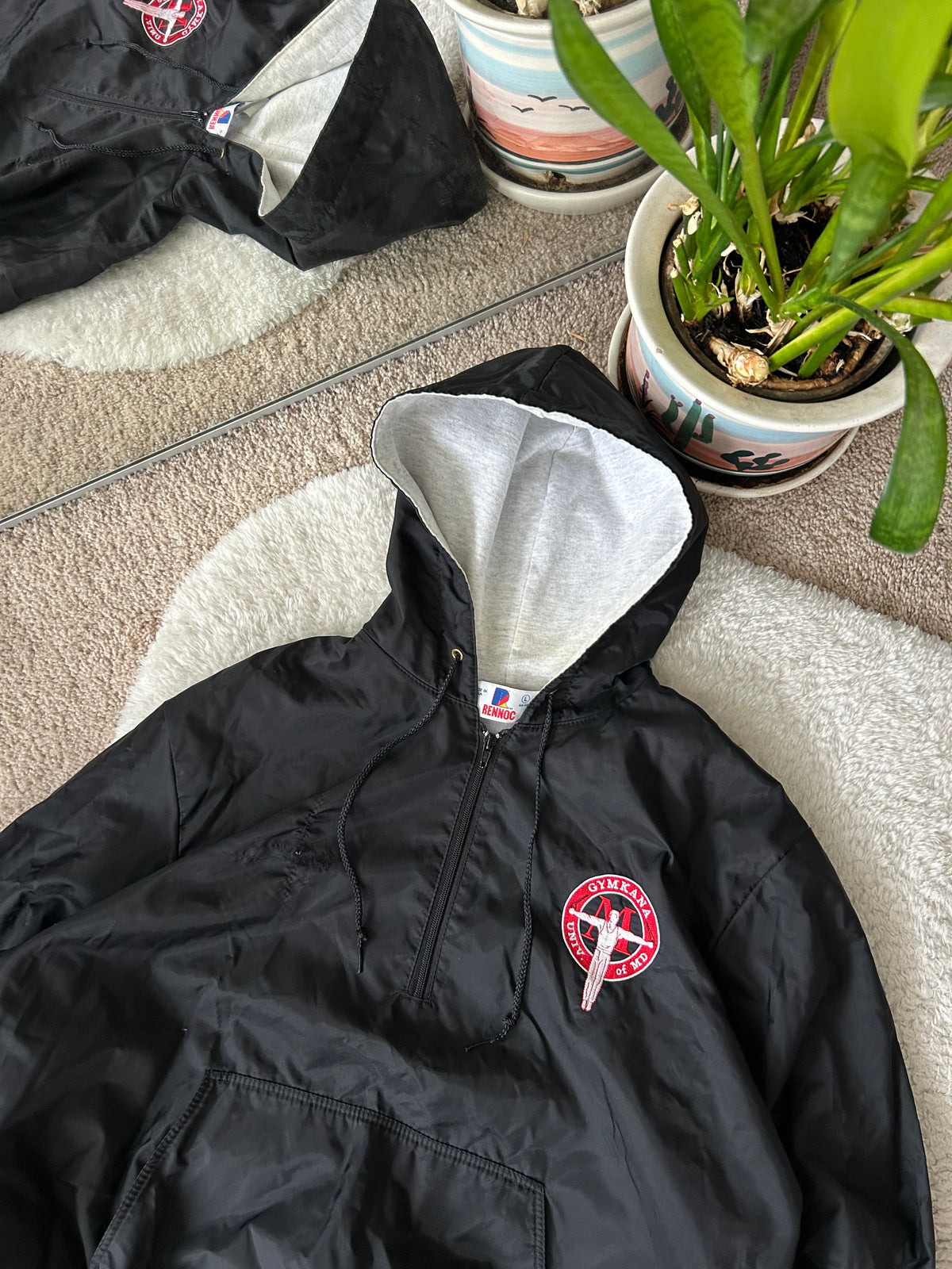 90s UMD Gymkana Quarter Zip Pullover