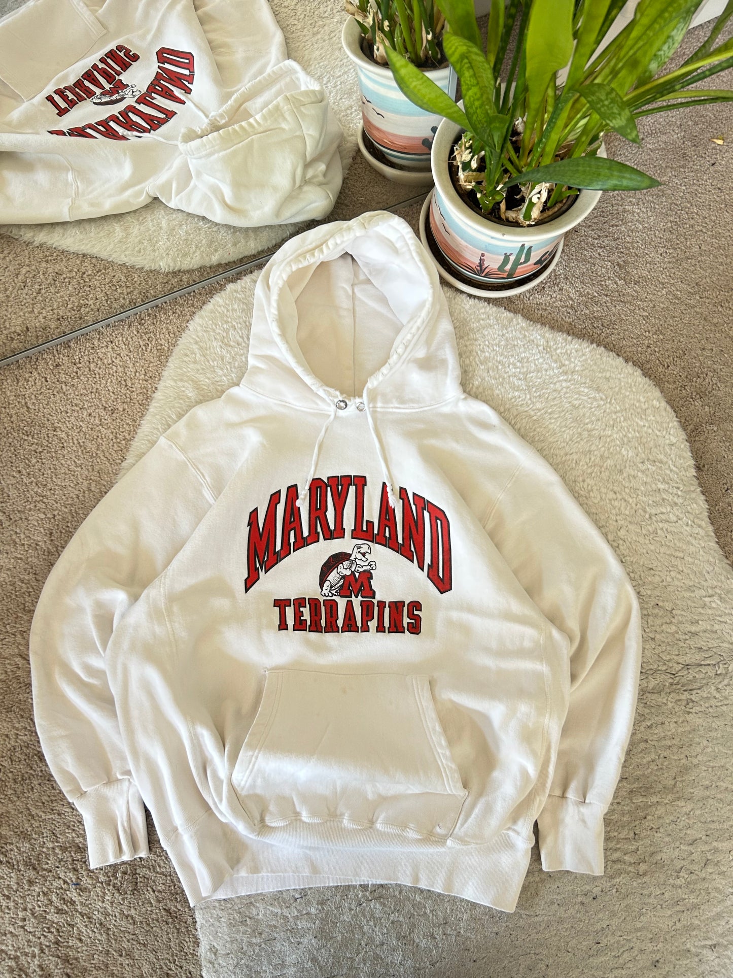 80s UMD Terp Pro Weave Hoodie