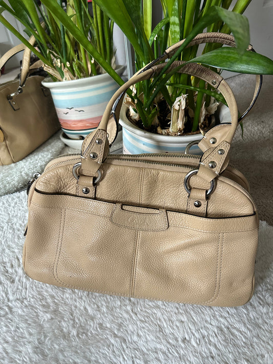Vintage Coach Tan Shoulder Bag